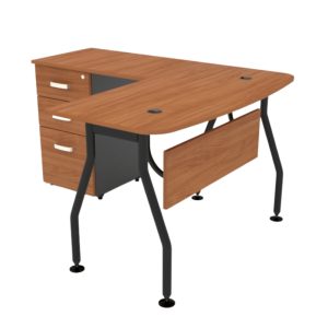 CONJUNTO OPERATIVO ZAGATO  CON LATERAL  CON PEDESTAL (DER./IZQ.)
