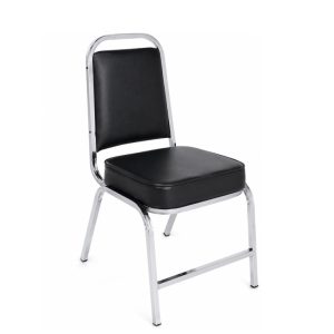 SILLA ECO CAL. 18 CROMADA, TAPIZADA EN VINIL