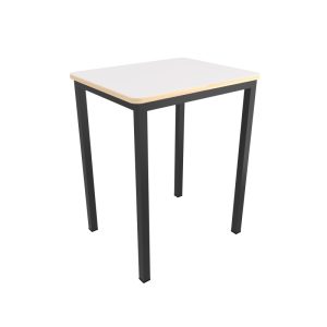 MESA INDIVIDUAL RECTANGULAR 60X48X75CM CUB. TRIPLAY CON LAMINADO  PLASTICO