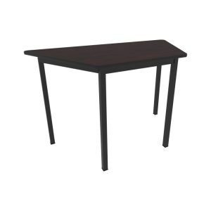 MESA TRAPEZOIDAL 120X60X75CM CUB. MELAMINA