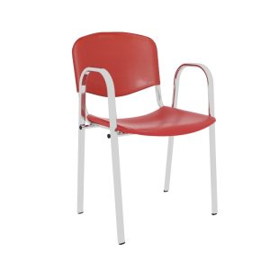 SILLA NOVA CROMADA CON BRAZOS