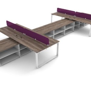 MODULO DE 8 USUARIOS BINARIA CON CUBIERTA DE 120X60